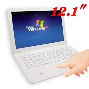 Small PC Laptop with 12.1 Inch LCD Display + Intel GMA945 + 1GB Memory + Wifi